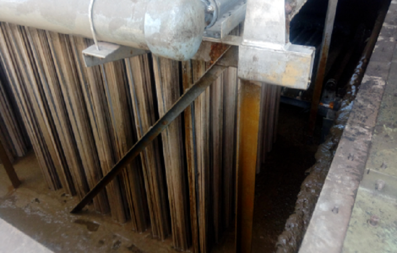 Submerged Cassette Type Hollow Fiber Membrane MBR system in a petrochemical wastewater Plant